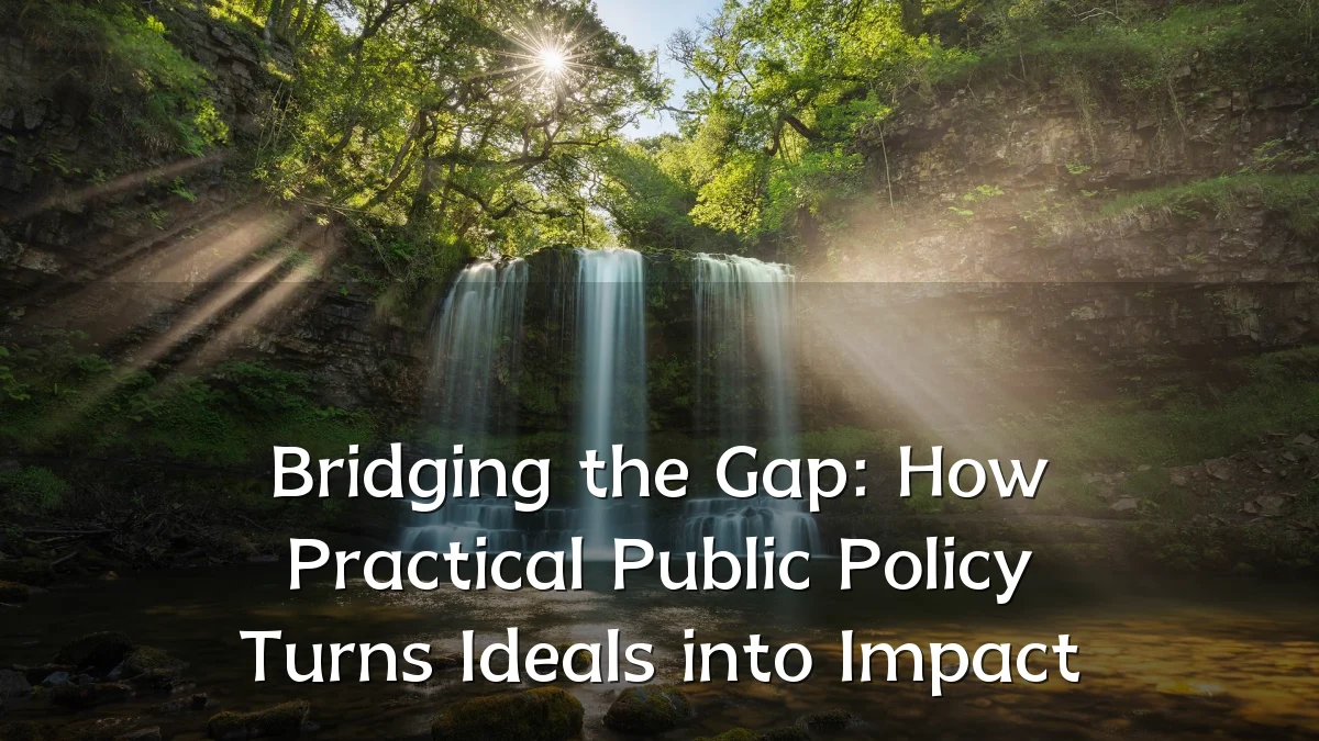 Bridging the Gap: How Practical Public Policy Turns Ideals into Impact