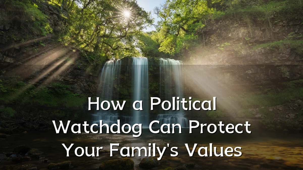 How a Political Watchdog Can Protect Your Family's Values