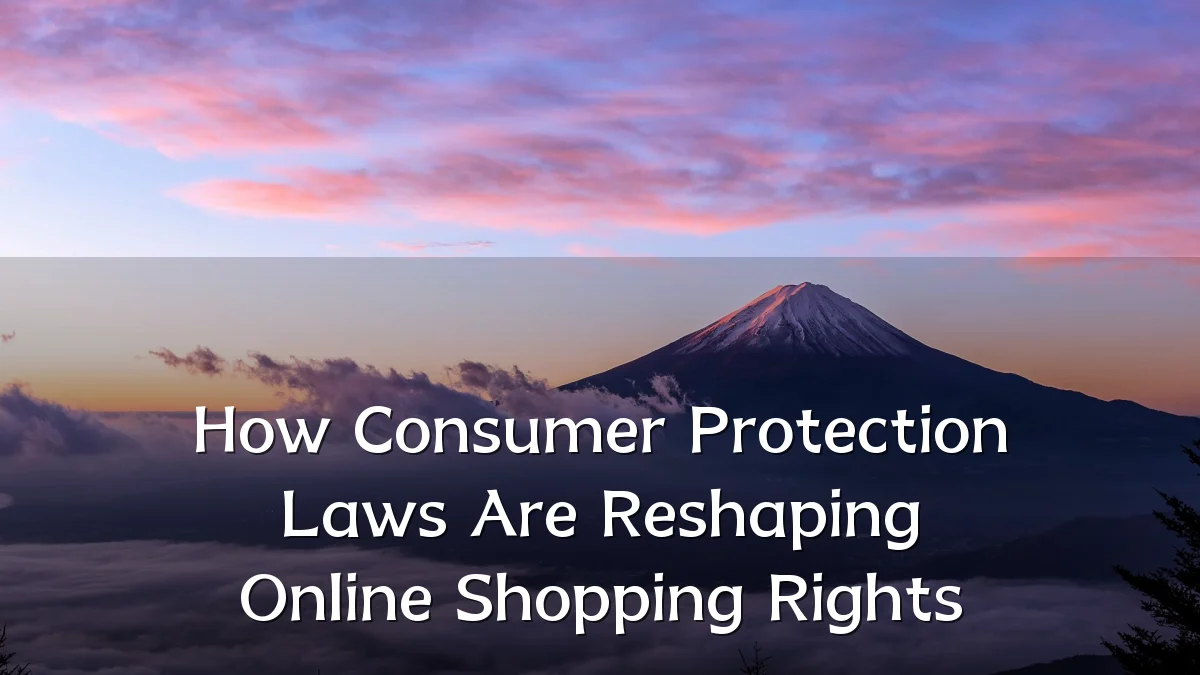 How Consumer Protection Laws Are Reshaping Online Shopping Rights
