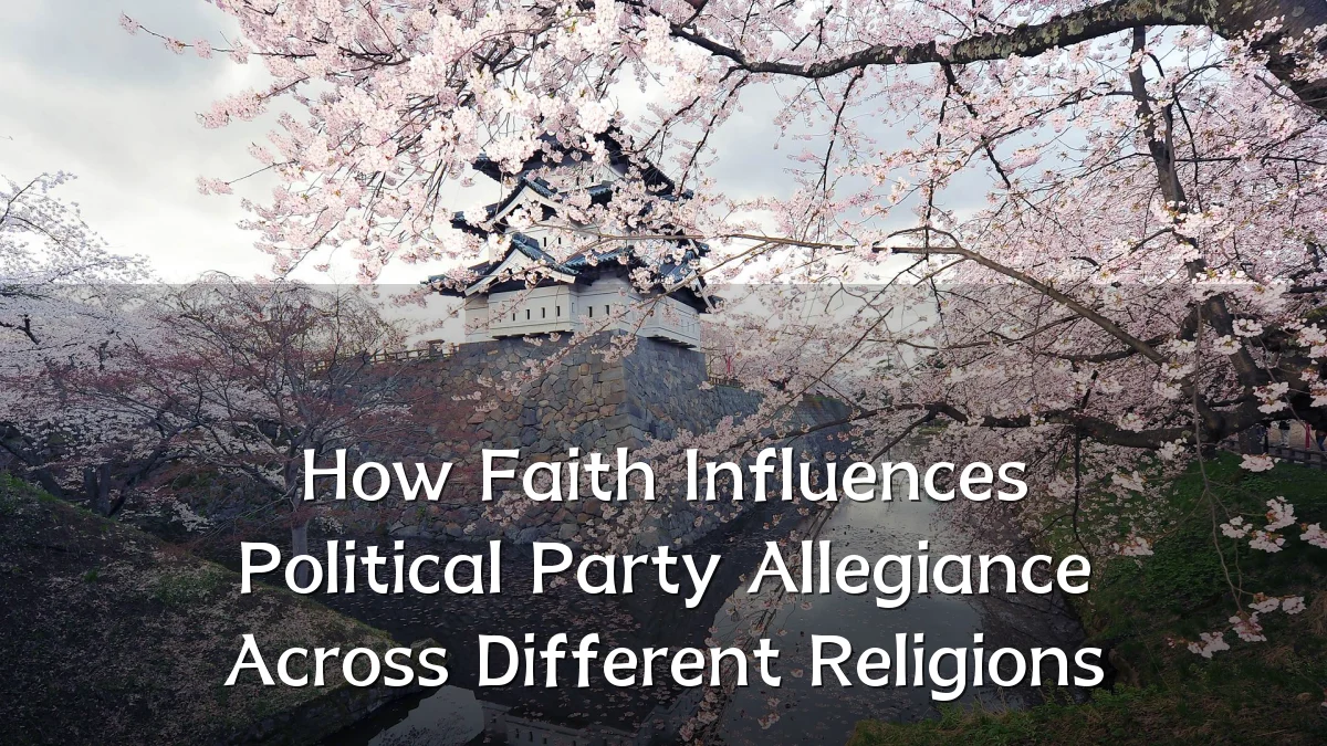 How Faith Influences Political Party Allegiance Across Different Religions