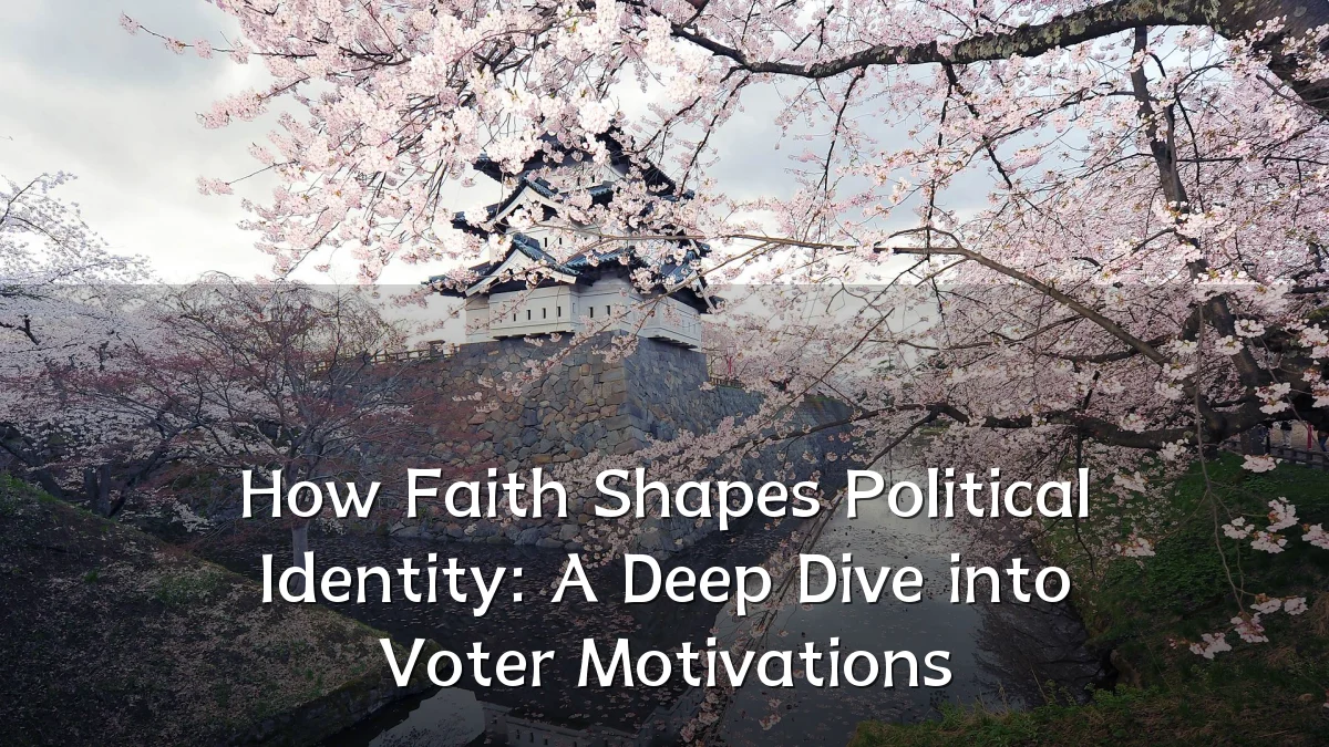 How Faith Shapes Political Identity: A Deep Dive into Voter Motivations