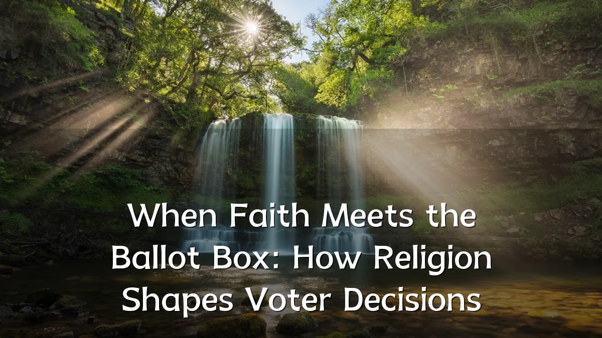 When Faith Meets the Ballot Box: How Religion Shapes Voter Decisions