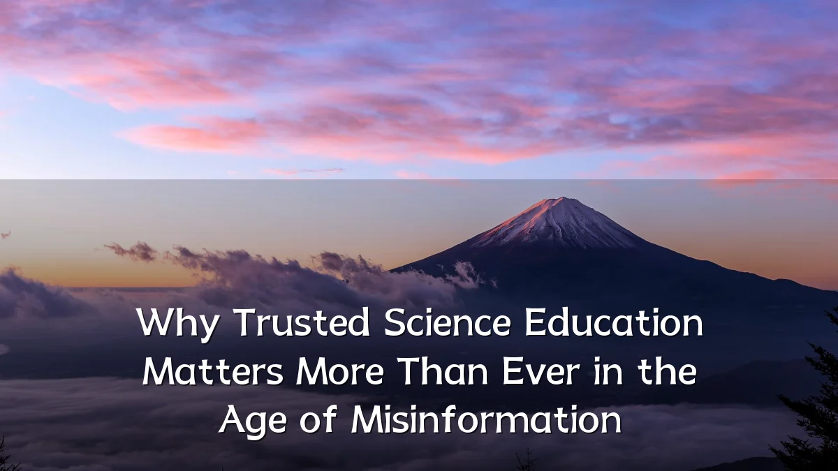 Why Trusted Science Education Matters More Than Ever in the Age of Misinformation