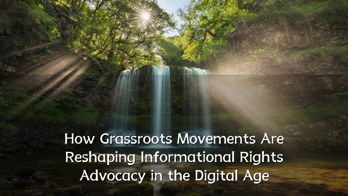 How Grassroots Movements Are Reshaping Informational Rights Advocacy in the Digital Age