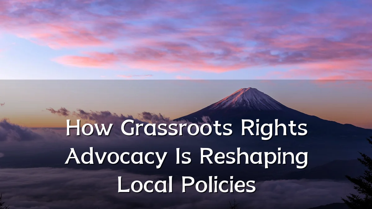 How Grassroots Rights Advocacy Is Reshaping Local Policies
