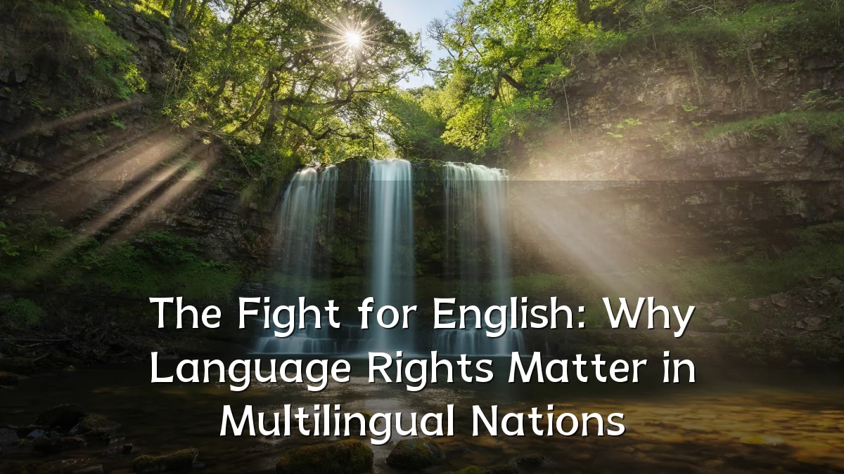 The Fight for English: Why Language Rights Matter in Multilingual Nations